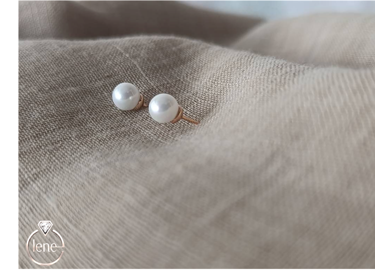 گوشواره میخی ژوپینگ مدل تک مرواربد